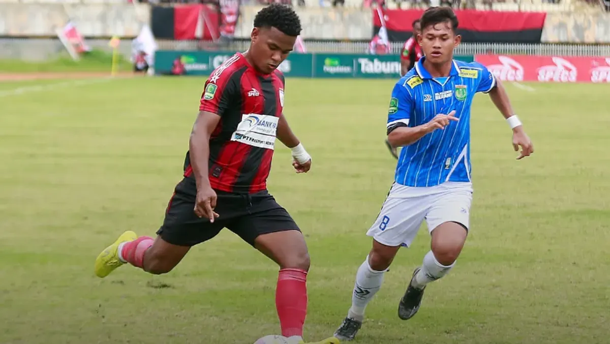 Persipura Jayapura menjadi tim terakhir yang resmi bertahan di Liga 2 untuk musim depan. (Sumber: Instagram/@persipurapapua1963)