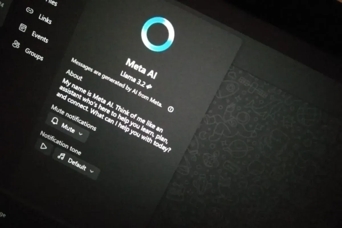 Dengan menggunakan Meta AI WhatsApp kamu ternyata bisa menghasilkan uang. (Sumber: Poskota/Muhamad Arip Apandi)