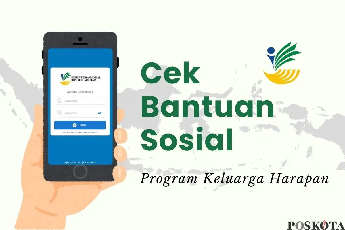 Informasi pengecekan bansos PKH 2025. (Sumber: Poskota/Della Amelia)