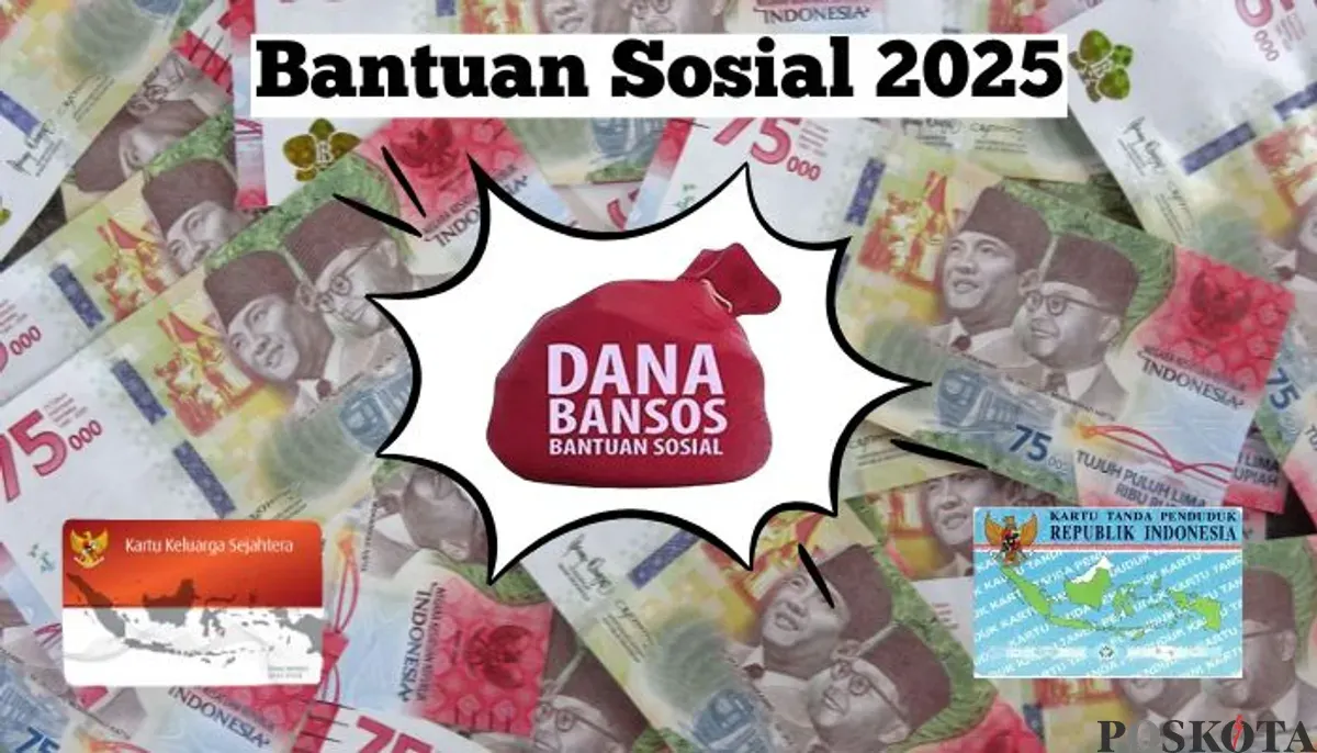 Informasi pencarian bantuan sosial PKH dan BPNT 2025 (Sumber: Poskota/Insan Sujadi)
