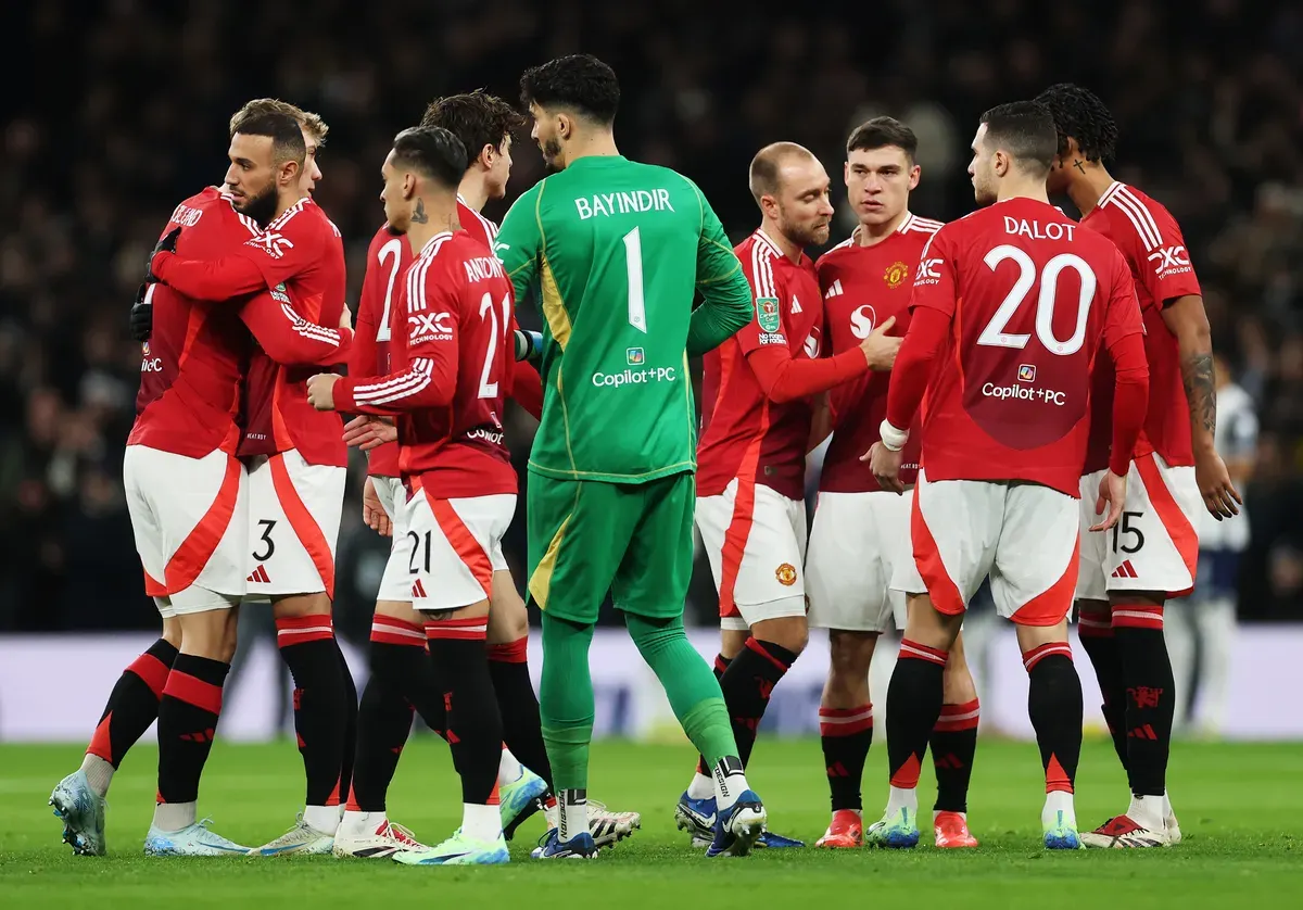 Berikut jadwal link live streaming Liverpool vs Manchester United dalam lanjutan Liga Inggris 2024-2025 di Stadion Anfield, Minggu, 5 Januari 2025. (Sumber: X/@ManUtd)