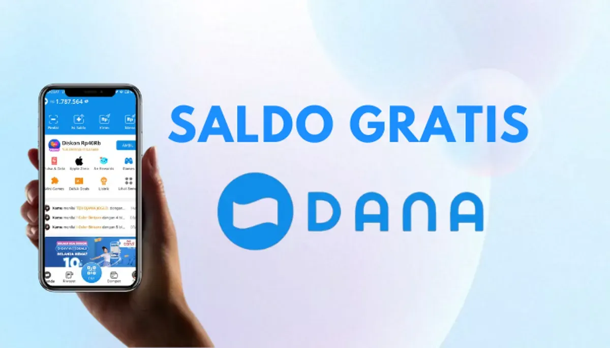 Dapatkan saldo DANA gratis hingga Rp250.000 ke dompet elektronik Anda sekarang dengan pakai cara berikut ini. (Sumber: Poskota/Aldi Harlanda Irawan)