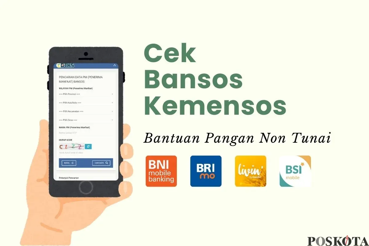 Cek bansos BPNT 2025. (Sumber: Poskota/Della Amelia)