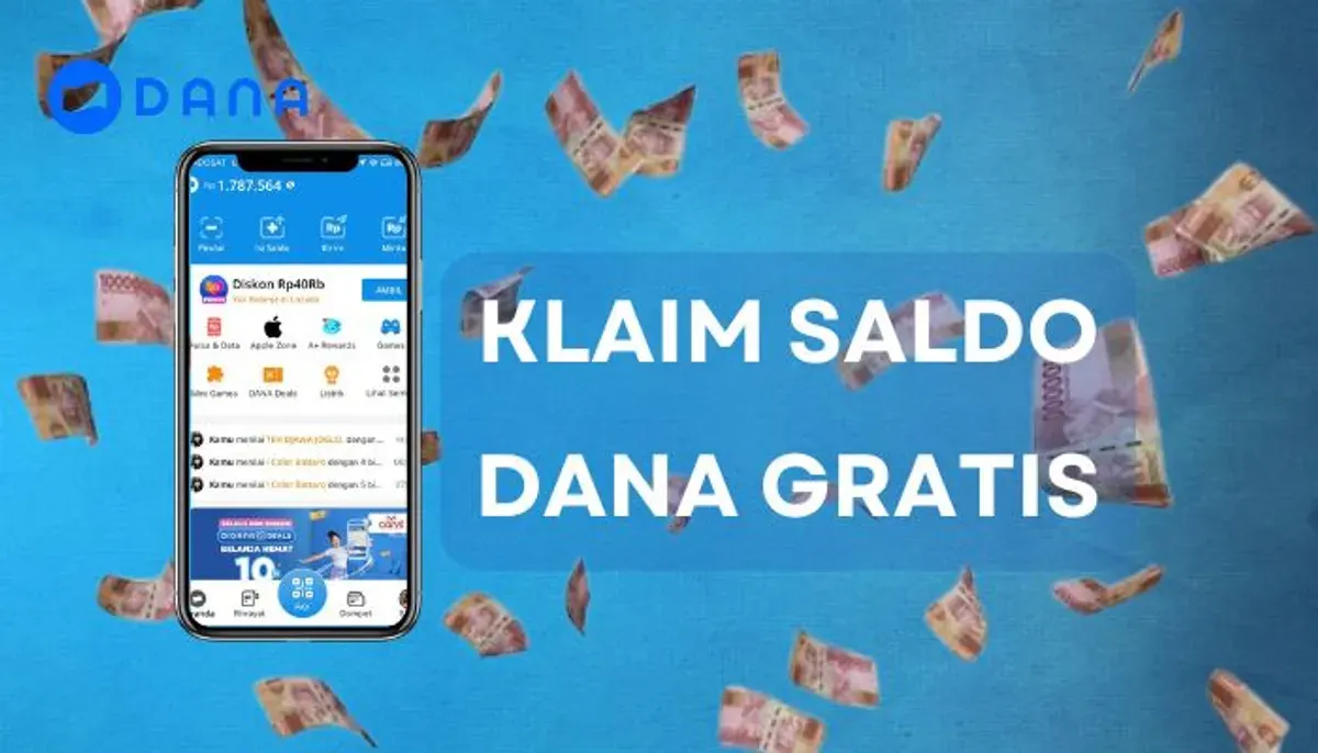 Cek disini ada aplikasi penghasil uang yang bisa digunakan untuk mendapatkan saldo DANA gratis. (Sumber: Poskota/Aldi Harlanda Irawan)