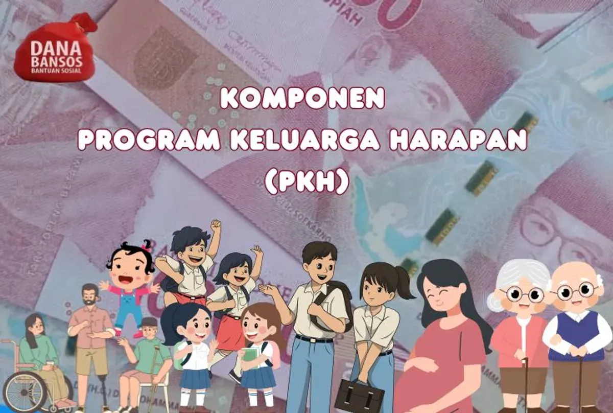Saldo dana bansos hingga Rp3.000.000 akan cair ke KPM PKH dengan komponen ini. (Sumber: Poskota/Putri Aisyah Fanaha)