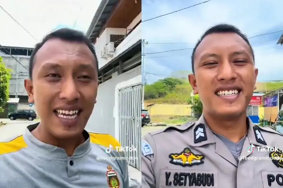 Briptu Yuli Setiabudi viral seusai mengadakan sayembara untuk masyarakat yang ingin ditembak olehnya.
