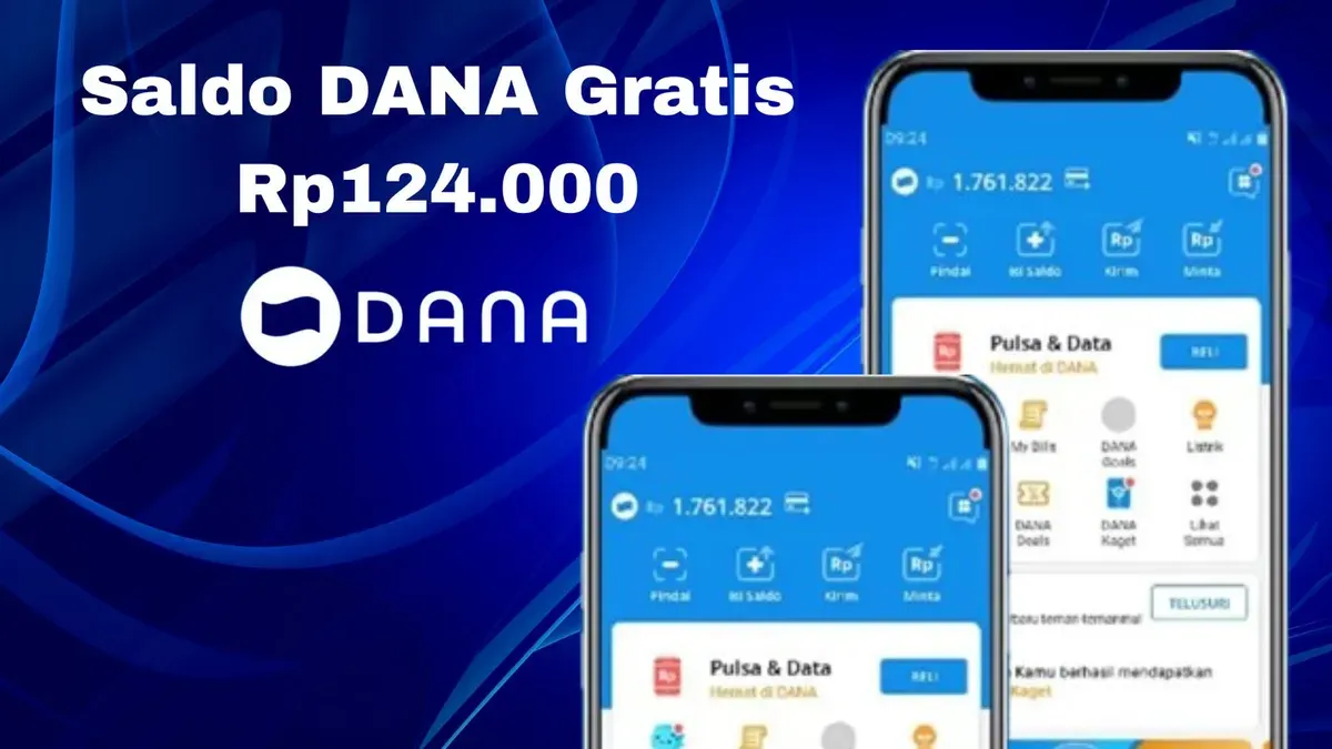 Amplop virtual berisikan saldo DANA gratis Rp124.000 bisa Anda klaim sekarang masuk dompet elektronik, cek caranya di sini. (Sumber: Poskota/Syania Nurul Lita Baikuni)