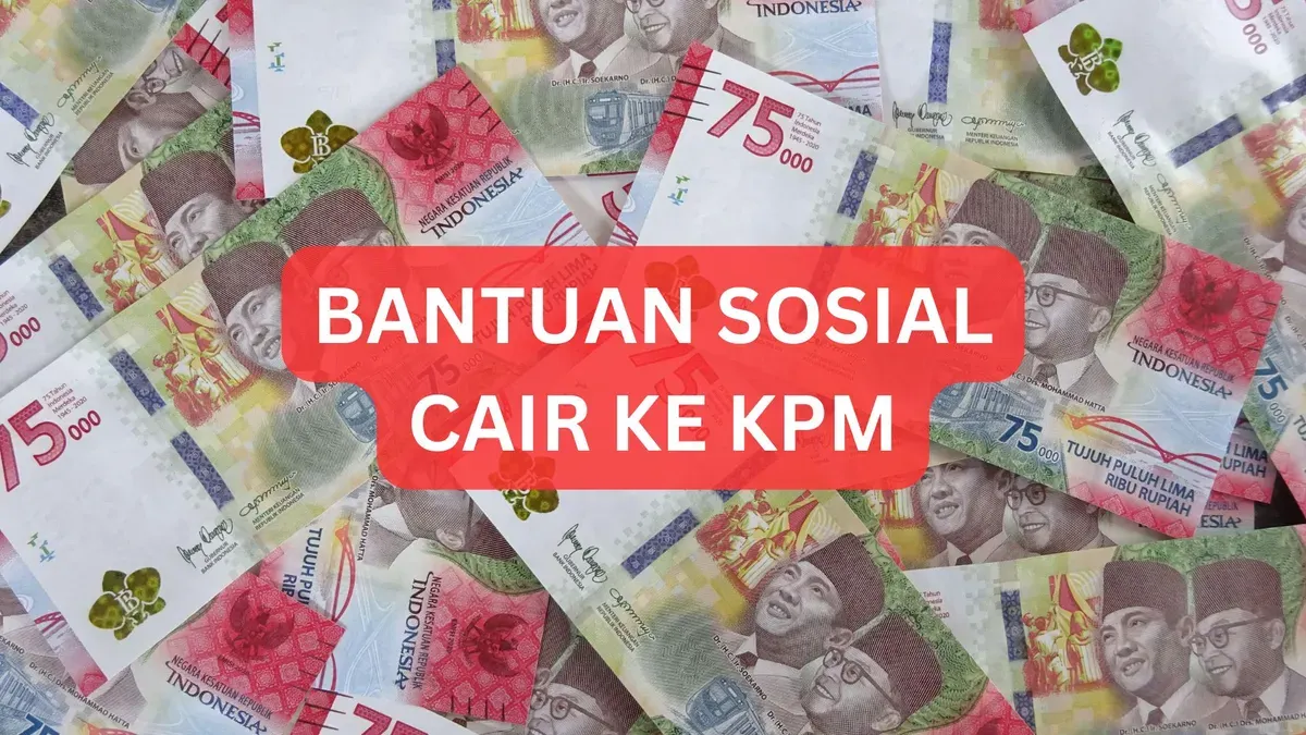 Bantuan sosial siap cair ke KPM. (Sumber: Poskota/Legenda Kinanty Putri)