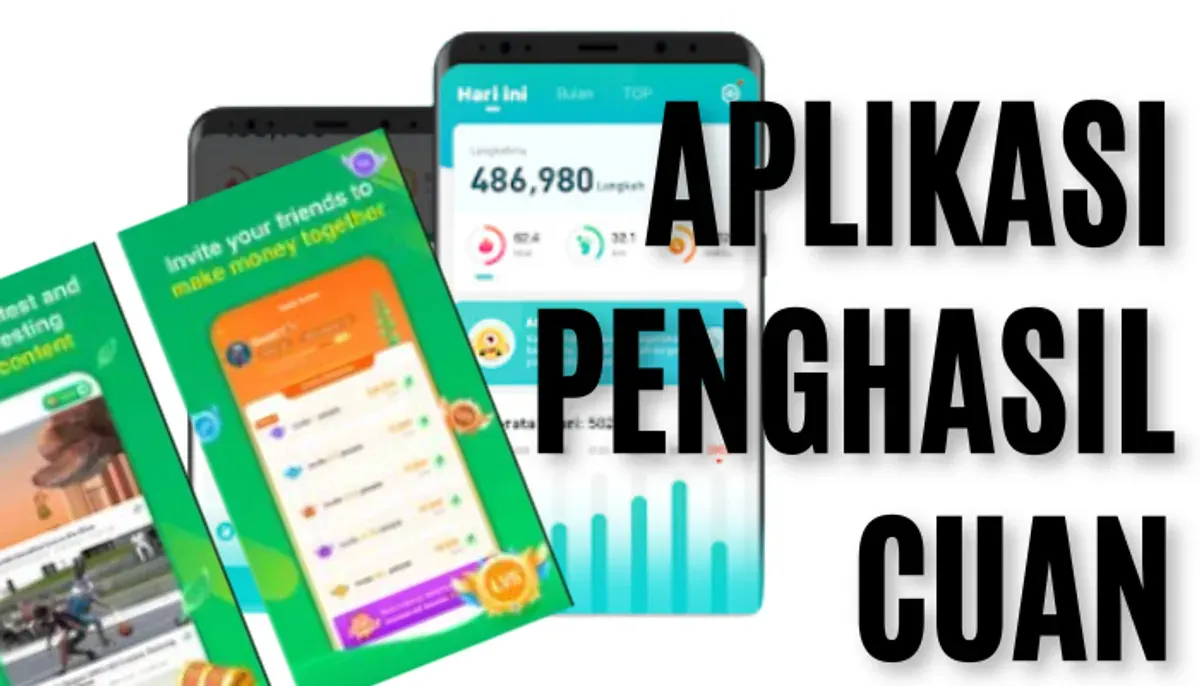 Dapatkan penghasilan tambahan dari aplikasi. (Sumber: Poskota/Dadan Triatna)