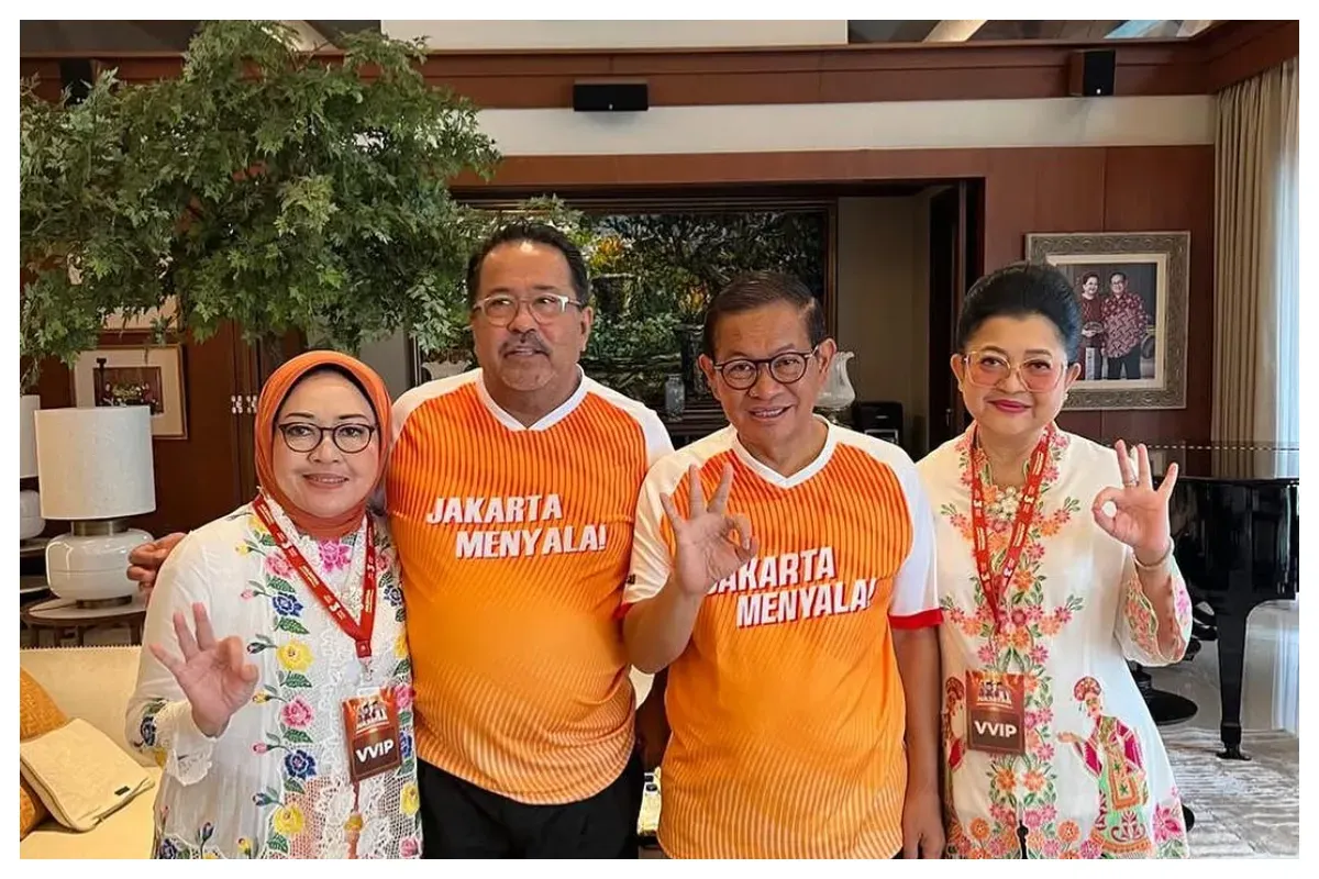 Gubernur dan Wakil Gubernur Jakarta terpilih yang baru, Pramono Anung dan Rano Karno. (Sumber: Instagram/@si.rano)