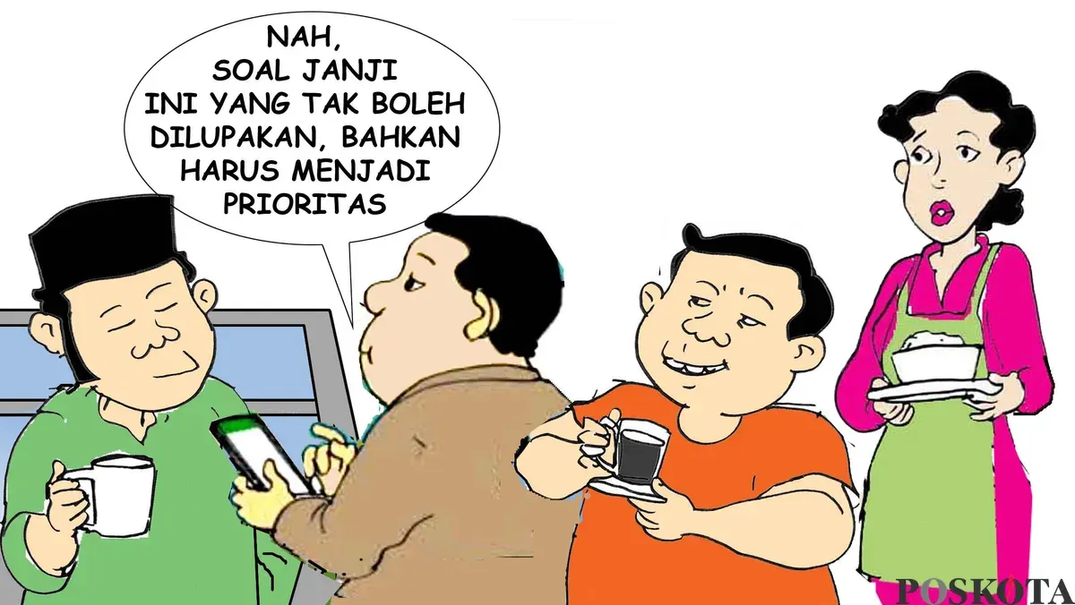 Obrolan Warteg: Tim Transisi Mulai Beraksi. (Sumber: Poskota/ Yudhi Himawan)