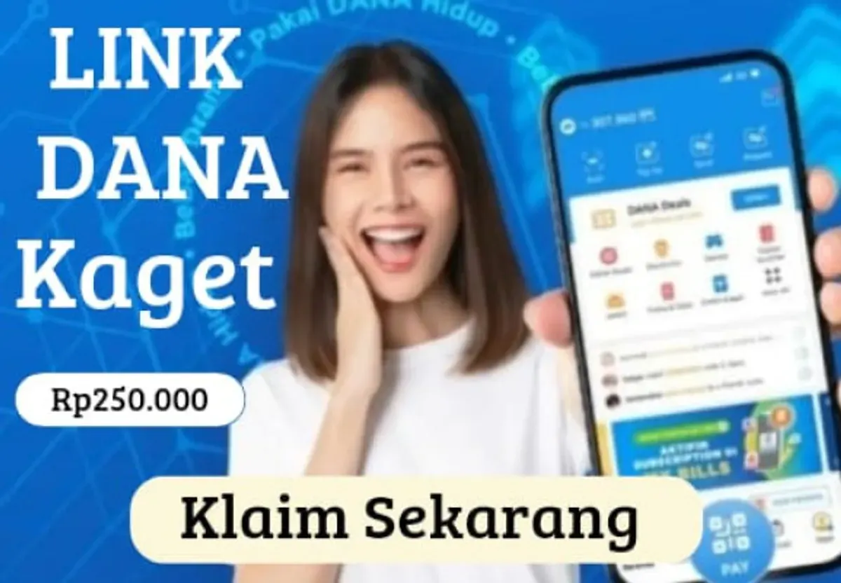 Saldo DANA gratis melalui Link DANA Kaget (Sumber: Poskota/Risti Ayu Wulansari)