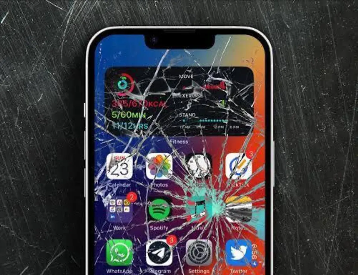Kenali 3 tanda umum LCD Hp Anda mengalami kerusakan. (Sumber: Pinterest)