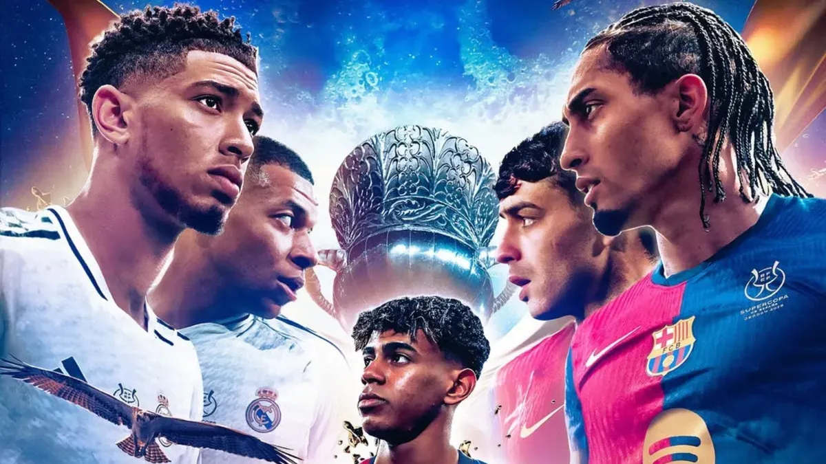 Tonton live streaming Real Madrid vs Barcelona pada final Piala Super Spanyol 2025 (Sumber: Instagram @fcbarcelona)