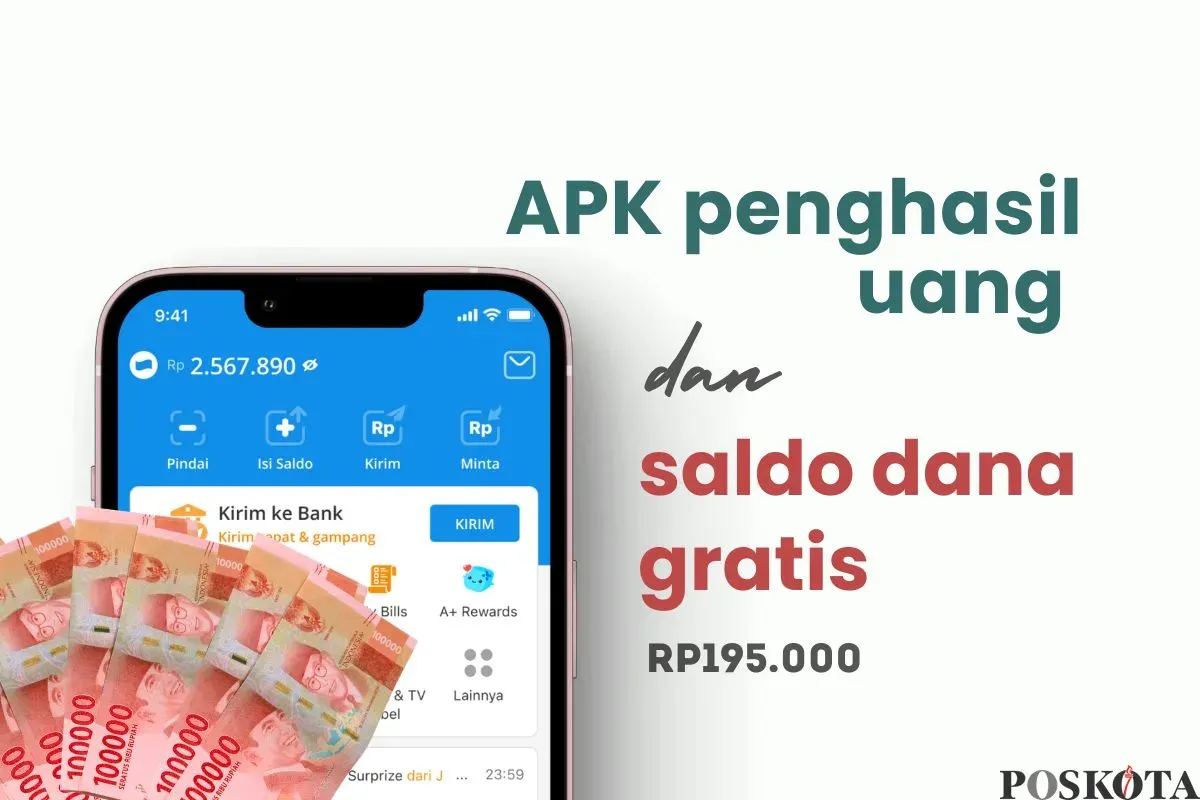 Mainkan aplikasi game penghasil uang untuk klaim saldo DANA gratis Rp195.000. (Sumber: Poskota/Della Amelia)