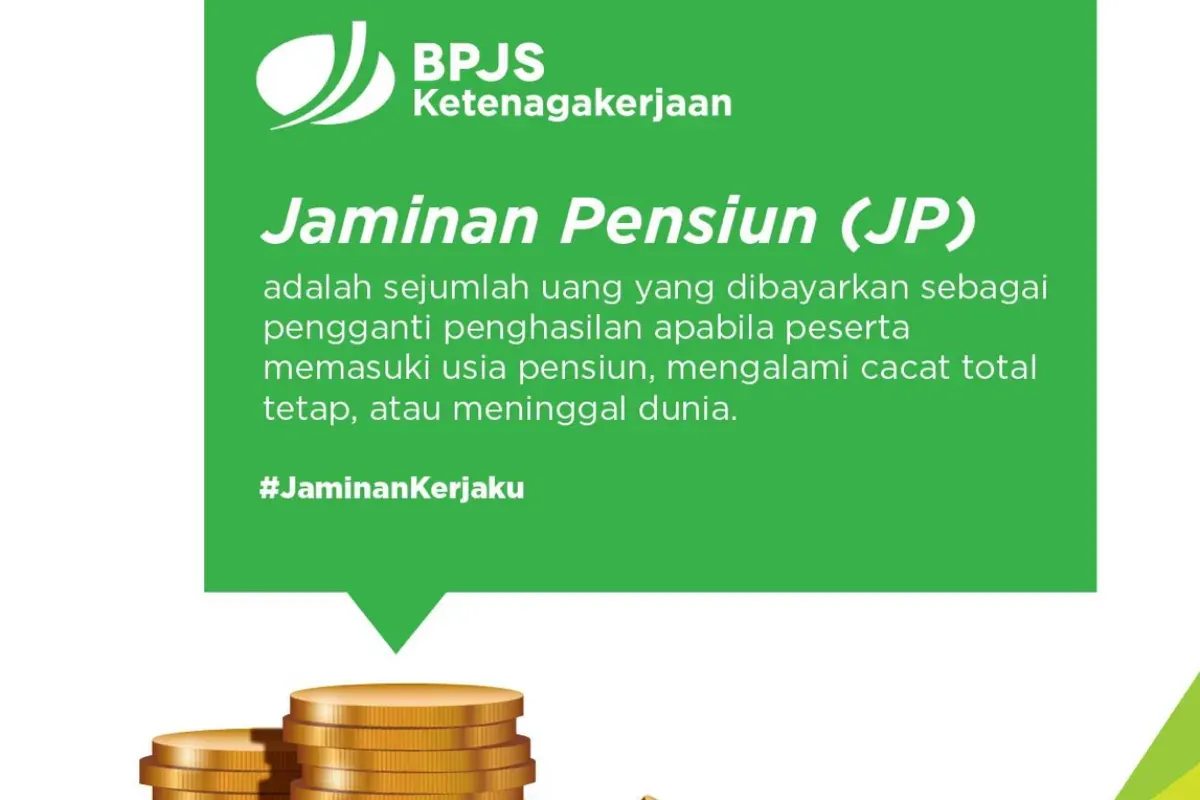 Ilustrasi klaim jaminan pensiun BPJS Ketenagakerjaan. (Sumber: BPJS Ketenagakerjaan)