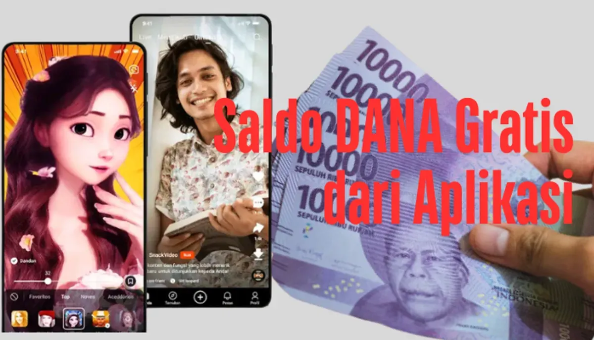Dapatkan uang gratis dari aplikasi penghasil uang. (Sumber: pixabay/IqbalStock/edited Dadan Triatna)