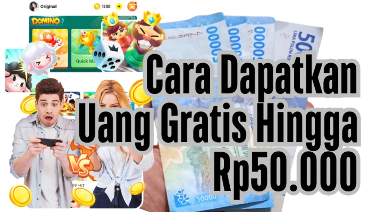 Jadikan setiap hari menjadi Hoki dengan mendapatkan uang gratis dari aplikasi. (Sumber: Ihago/edited Dadan Triatna)