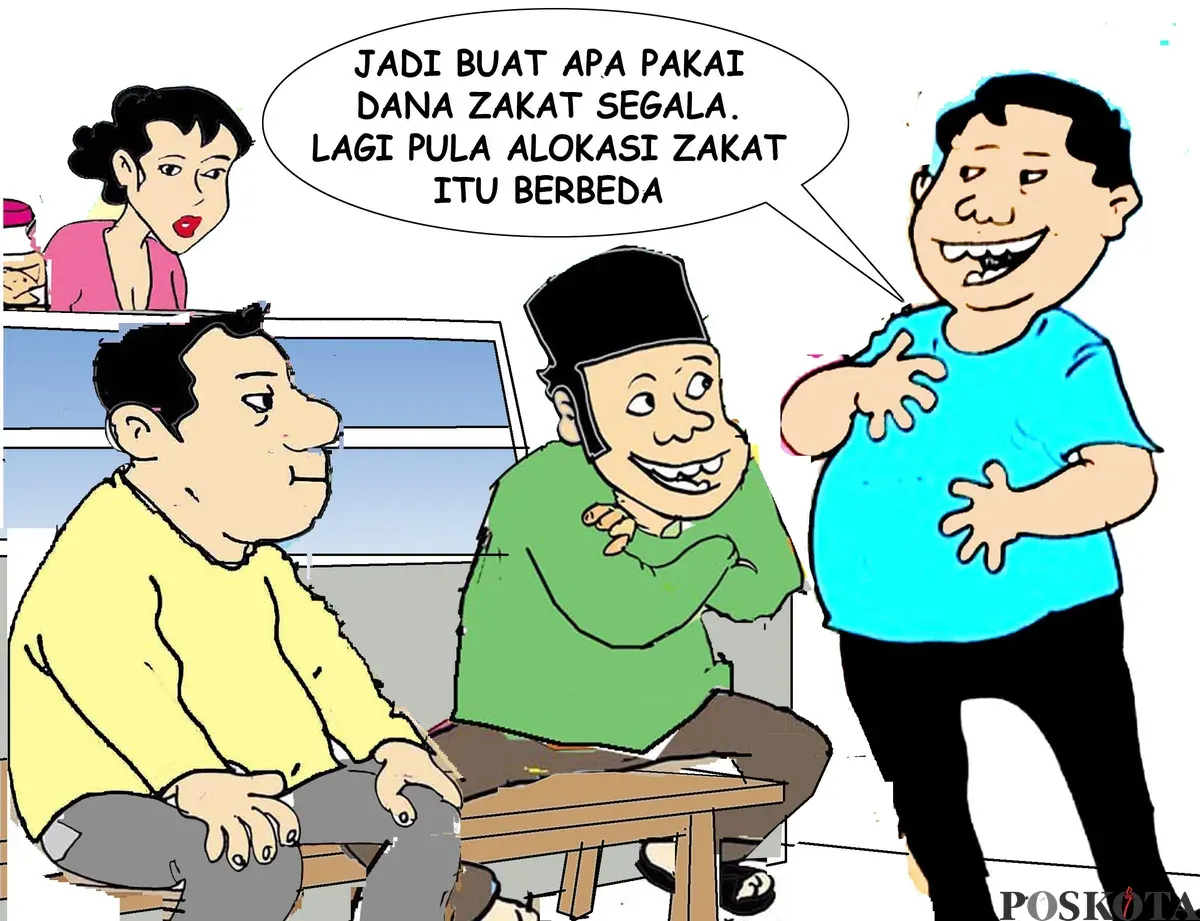 Obrolan Warteg: Mosok.. Zakat Untuk MBG (Sumber: Poskota/ Yudhi Himawan)