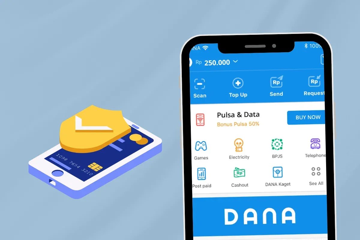 Saldo DANA gratis dari aplikasi penghasil uang.(Sumber: Poskota/Syifa Luthfiyah)