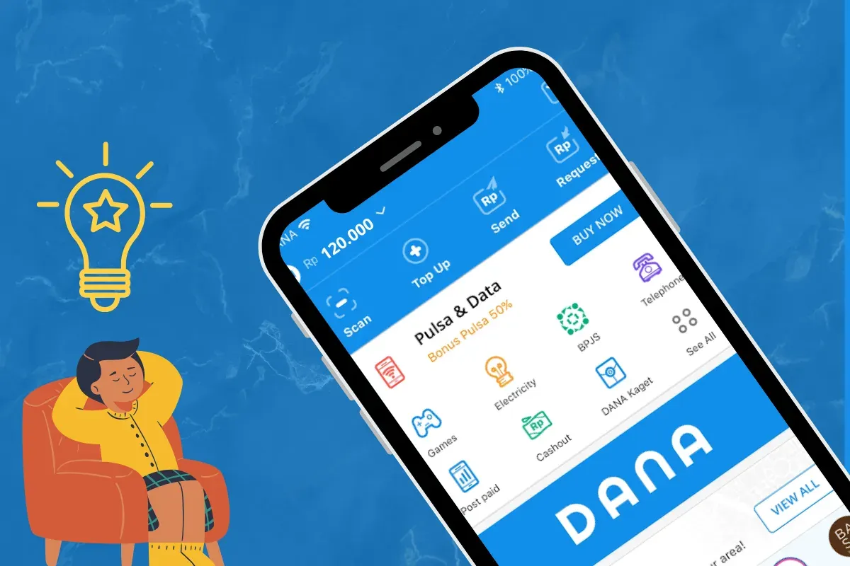 Saldo DANA gratis Rp265.000 berhasil diklaim dengan menggunakan cara ini. (Sumber: Poskota/Syifa Luthfiyah)