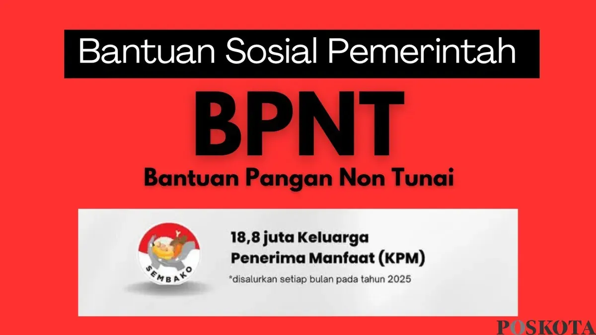 Program BPNT 2025 kembali diluncurkan dengan penyaluran bantuan Rp200.000 per bulan untuk keluarga kurang mampu. Pastikan Anda memenuhi syarat sebagai penerima. (Sumber: Poskota/Neni Nuraeni/Kemensos)