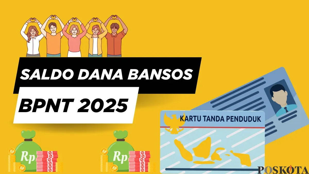 Daftakan NIK e-KTP Anda untuk mendapatkan bantuan saldo dana bansos BPNT 2025. (Poskota/Rivero Jericho S)