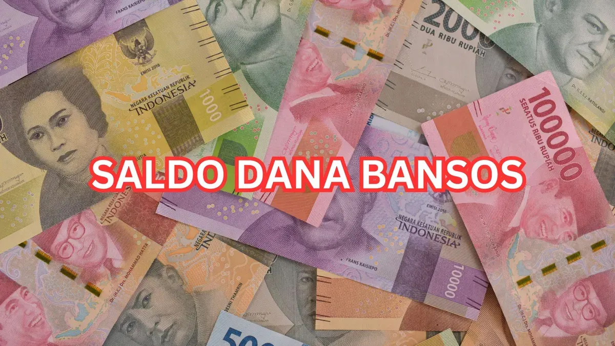 Pencairan dana bantuan sosial. (Sumber: Poskota/Legenda Kinanty Putri)