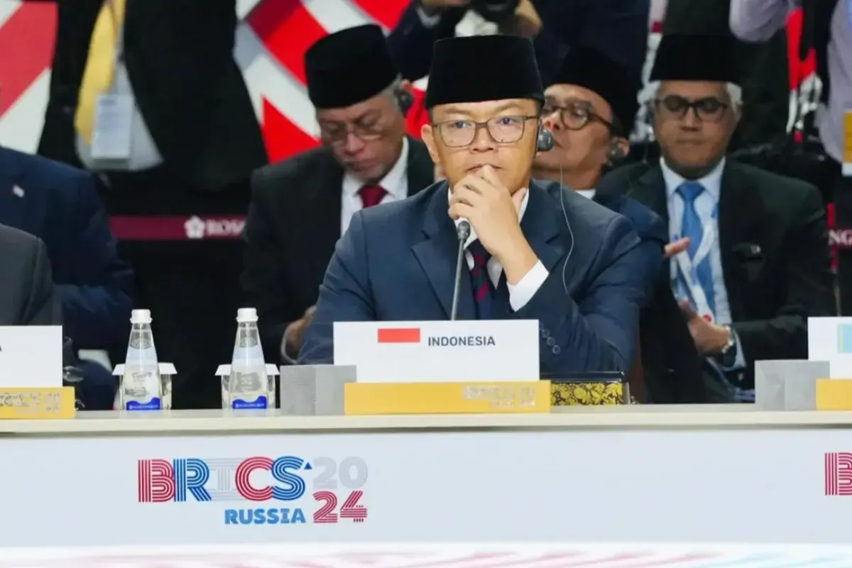Menteri Luar Negeri, Sugiono saat berada di KTT BRICS 2024, Rusia. (Sumber: Lowy Institute)