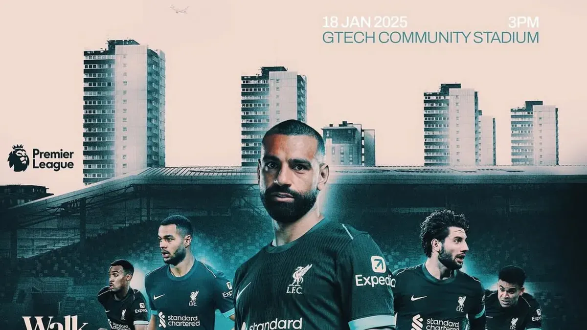 Tonton live streaming Brentford vs Liverpool di pekan ke-22 Liga Inggris hari ini pukul 22.00 WIB (Sumber: Instagram @liverpoolfc)