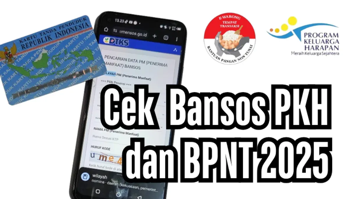 Fakta dari status pencairan bansos PKH dan BPNT tahap 1 2025. (Sumber: Poskota/Dadan Triatna)