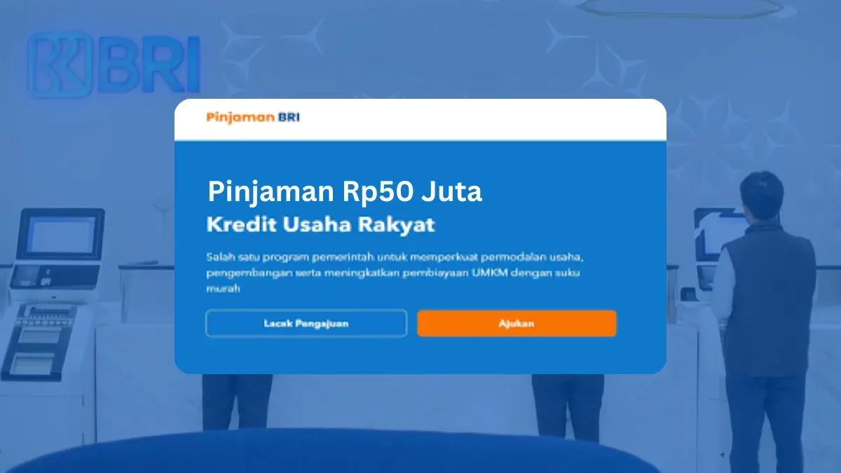 Cek angsuran KUR BRI Rp50 Juta. (Sumber: Poskota/Faiz)