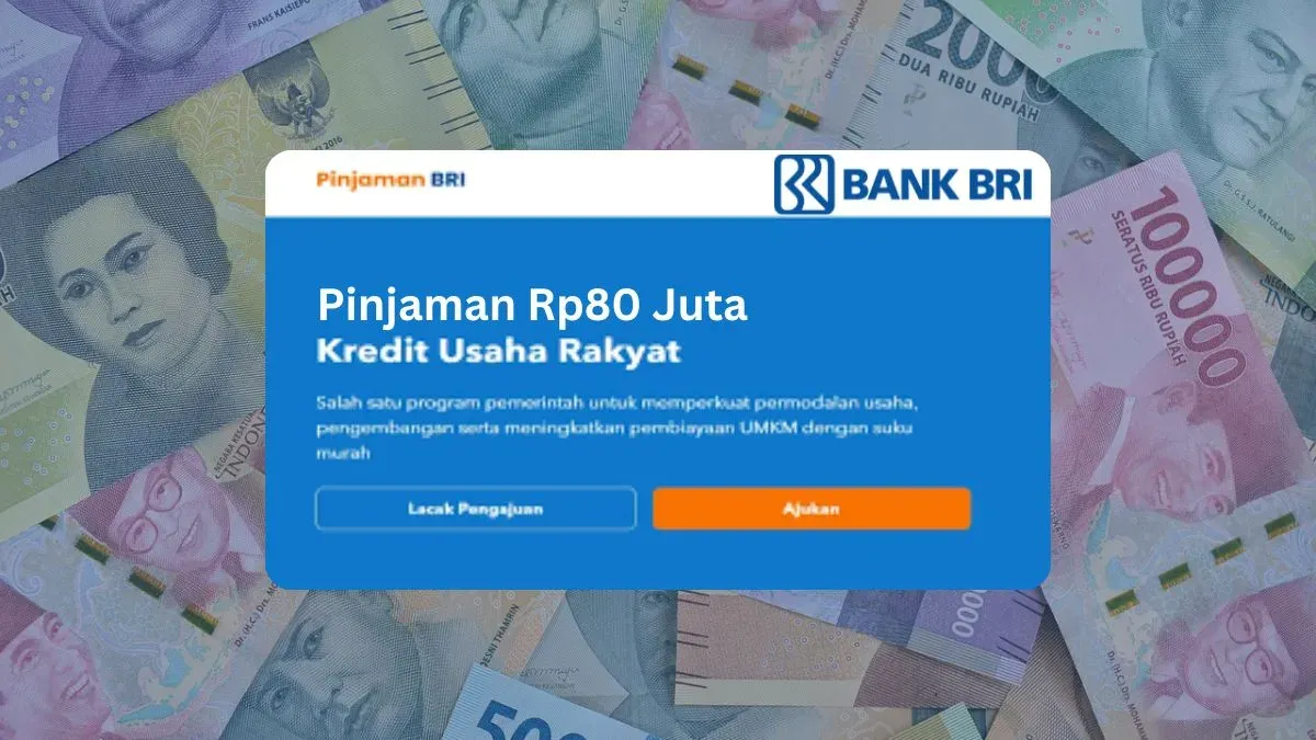 Cek simulasi angsuran KUR Rp80 juta. (Sumber: Poskota/Faiz)