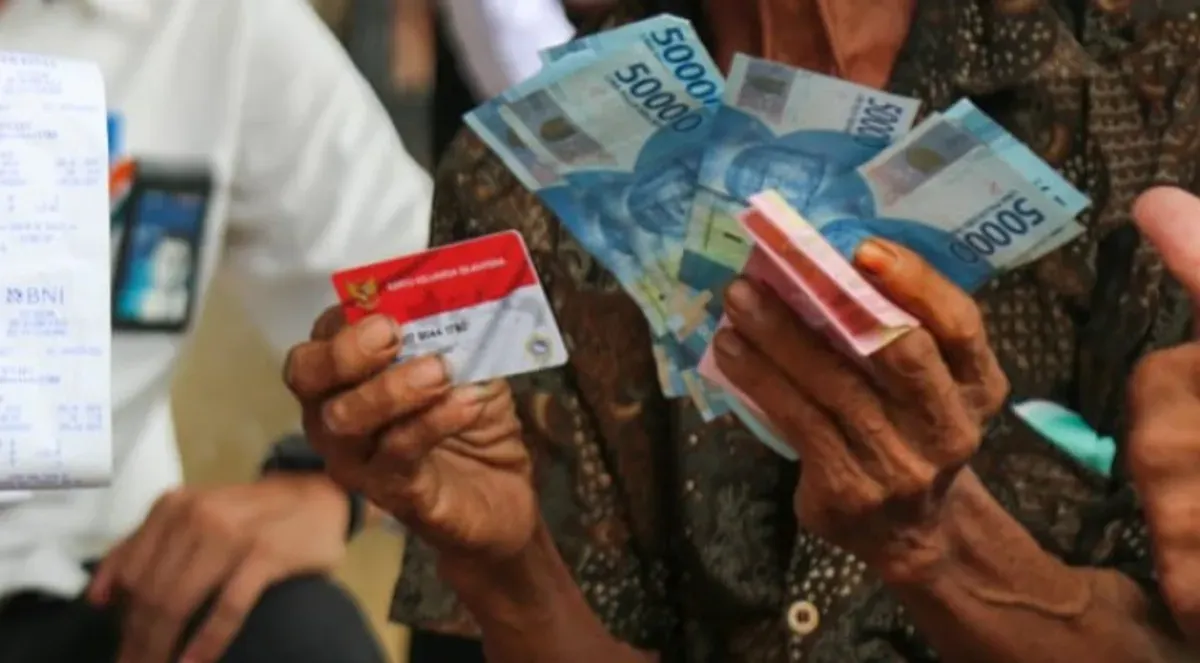 Ilustrasi saldo dana bansos PKH dan BPNT yang cair untuk pemilik NIK KTP terdaftar. (Sumber: Doc. Kemensos)