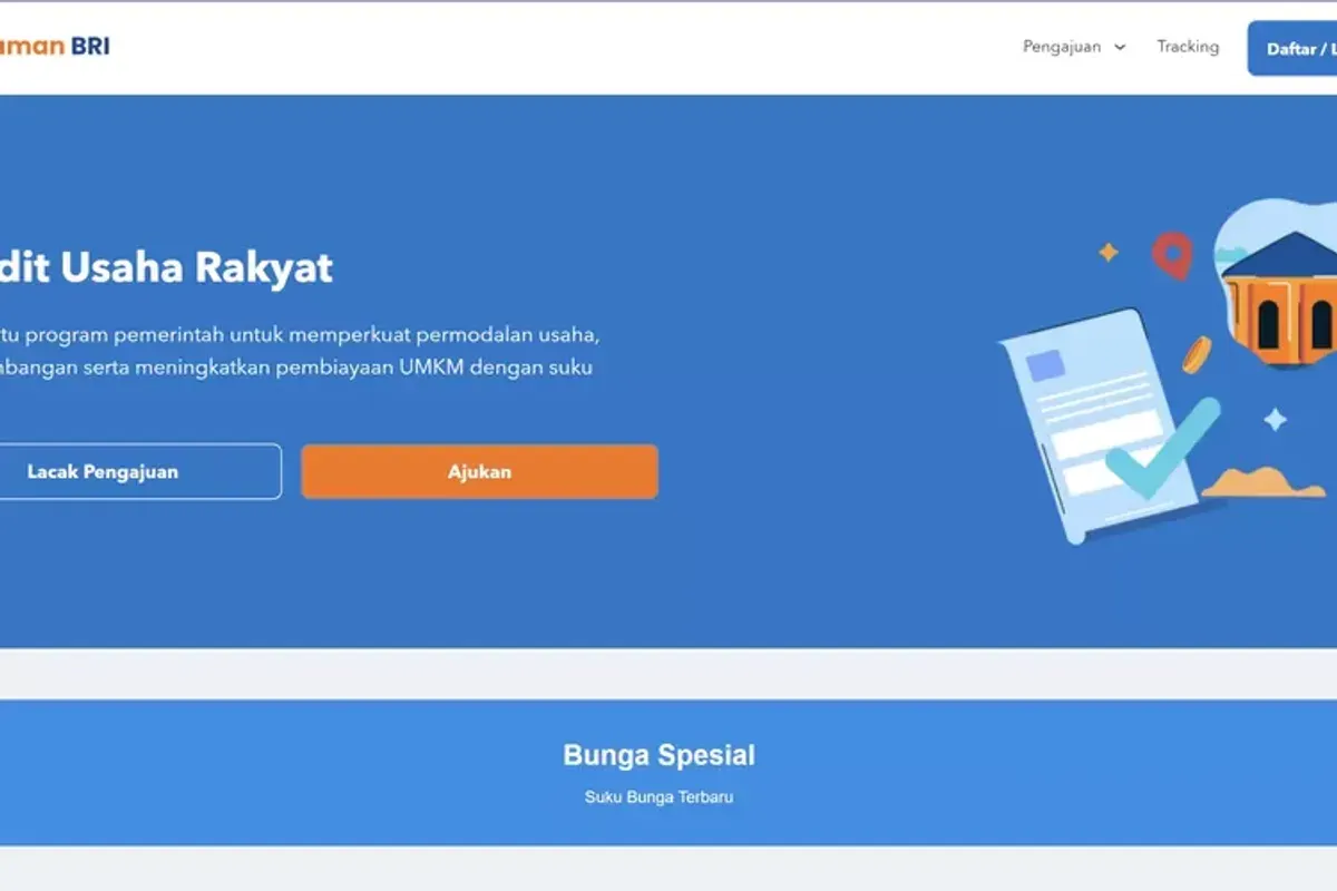 Cara daftar KUR BRI online.
