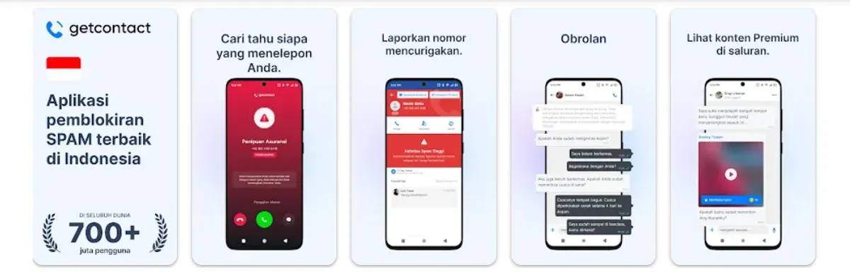Simak dua cara melihat tag di GetContact tanpa premium.(Sumber: GooglePlay)