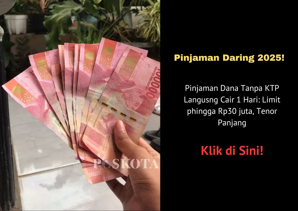 Pinjaman daring kini lebih mudah diakses tanpa dokumen KTP. (Sumber: Poskota/Yusuf Sidiq)