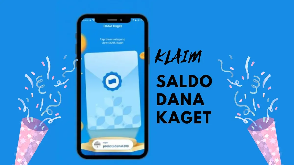 Ambil kesempatan saldo gratis dengan link DANA Kaget hari ini. (Sumber: Poskota/Huriyyatul Wardah)