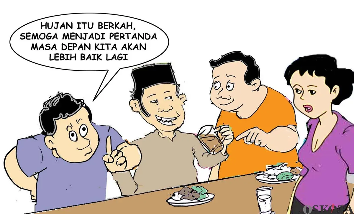 Obrolan Warteg: Semoga Sejahtera Kian Merata (Sumber: Poskota/ Yudhi Himawan)