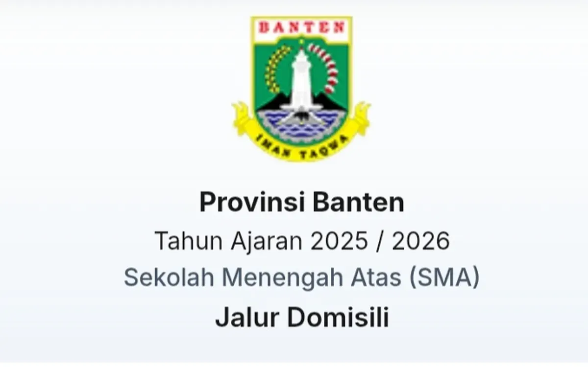 Panduan melakukan daftar ulang SPMB Banten 2025. (Sumber: SPMB Banten)