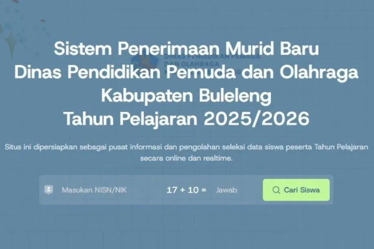 SPMB SMP Buleleng 2025. (Sumber: Tangkap layar e-spmb-bulelengkab.go.id)