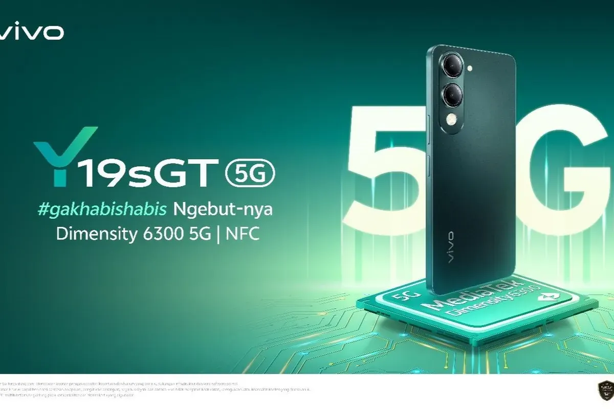 Spesifikasi dan Harga Vivo Y19sGT 5G, Smartphoen 1 Jutaan dengan Beragam Fitur Menarik (Sumber: Vivo Indonesia)