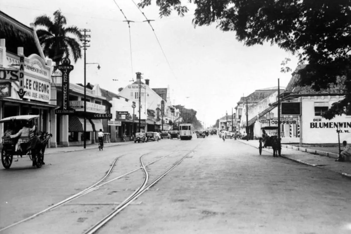 Potret Jakarta tempo dulu. (Sumber: Wikimedia Commons)