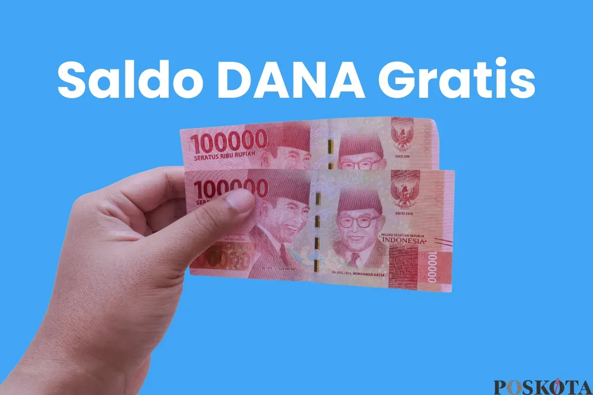 Ambil Saldo DANA Gratis Kamu Hari Ini Sebesar Rp200 Ribu, Cek Caranya (Sumber: Canva/Edited Muhammad Ibrahim)