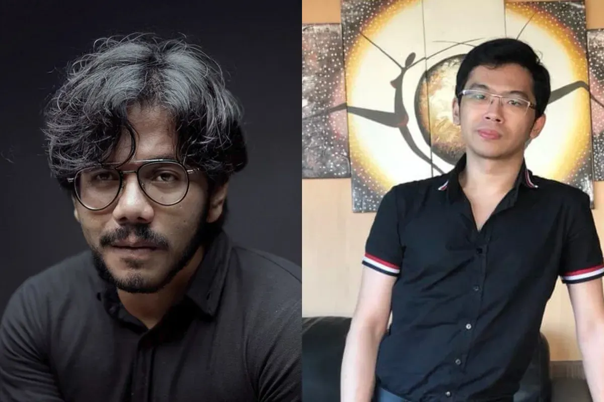 Ferry Irwandi saat mengunggah tangkapan layar percakapan dengan CEO Triv, Gabriel Rey, yang memicu perdebatan publik soal etika komunikasi dan budaya pamer harta di industri kripto. (Sumber: Instagram/@irwandiferry dan @gabrielrey99)