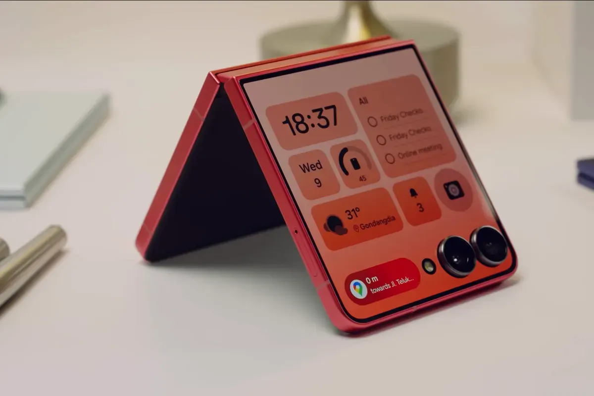 Spesifikasi Samsung Galaxy Z Flip7 (Sumber: YouTube/GadgetIn)