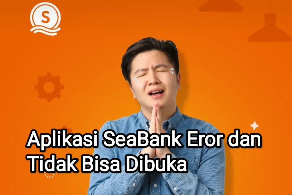 Aplikasi SeaBank tidak bisa dibuka dan eror karena ada pemeliharaan rutin. (Sumber: Instagram/@seabank_id)