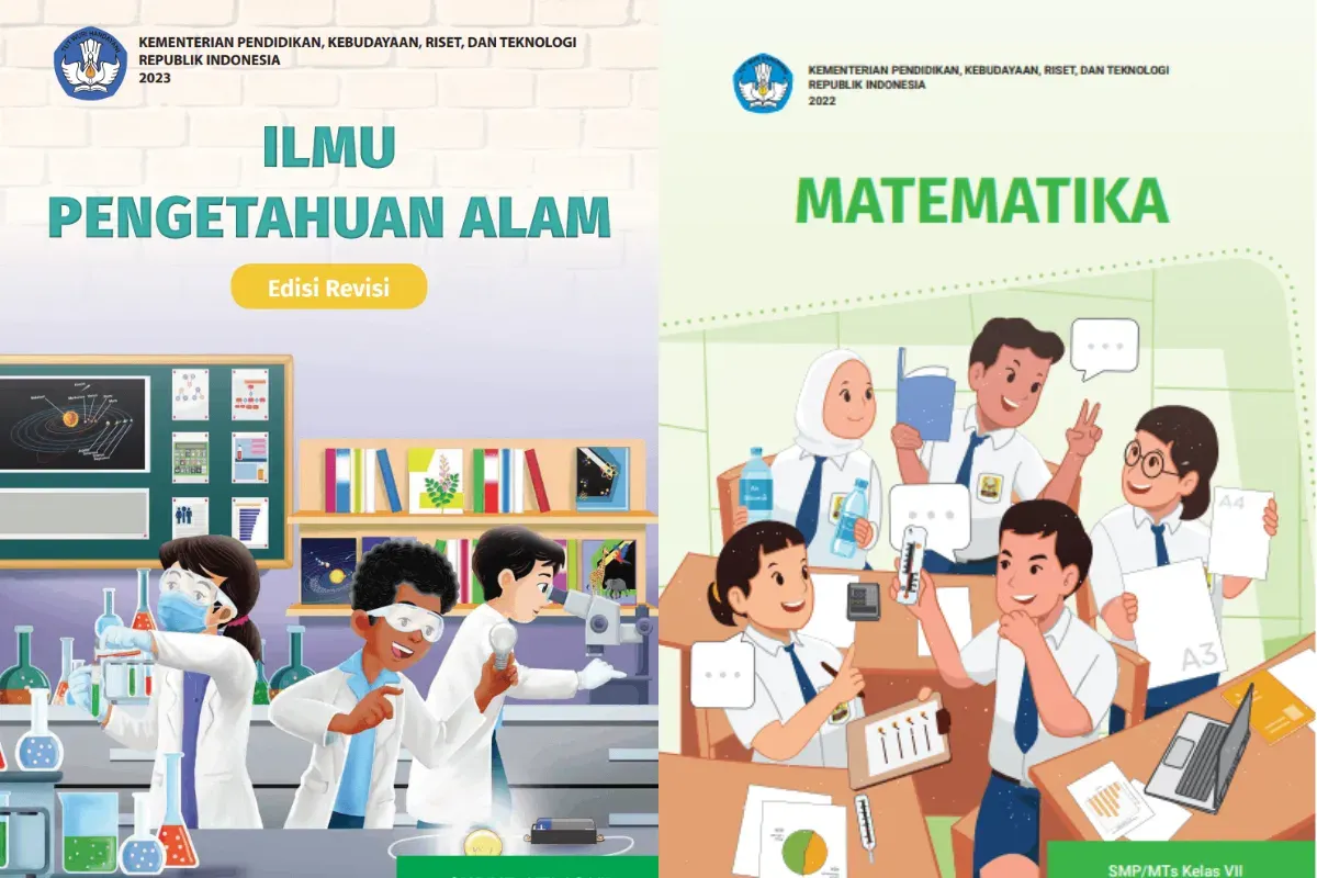 Ilustrasi link download buku Kurikulum Merdeka 2025 untuk SMP kelas 7 baik guru atau siswa. (Sumber: Kemendikdasmen)