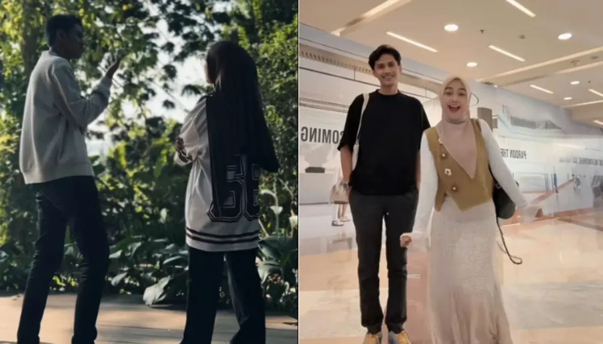Momen kedekatan Ria Ricis dengan Evan WMD pasca perceraian dari Teuku Ryan. (Sumber: TikTok/@riaricis)