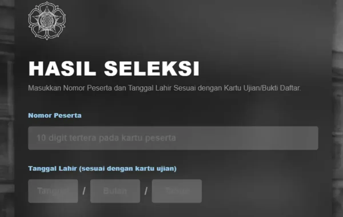 UM UGM CBT 2025 Diumumkan Hari Ini, Ini Cara Cek Hasil dan Link Resminya (Sumber: Screenshot/um.ugm.ac.id)